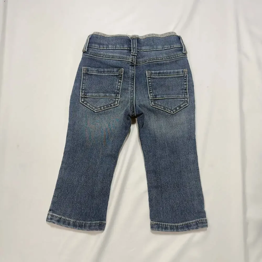 Genuine Kids from OshKosh Lined Skinny Stretch Jeans Size 18M Unisex